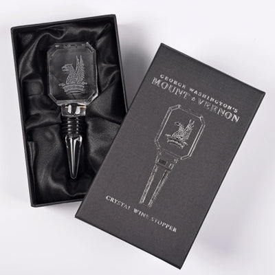Washington's Griffin - Crystal Bottle Stopper - DESIGN MASTER ASSOCIATES - The Shops at Mount Vernon