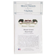 West Front Counted Cross Stitch Kit - The Shops at Mount Vernon - The Shops at Mount Vernon