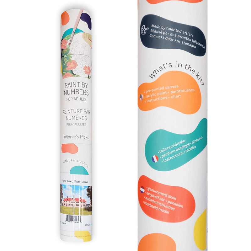 West Front Paint by Number Kit - Winnie's Picks/Bouck, Inc - The Shops at Mount Vernon