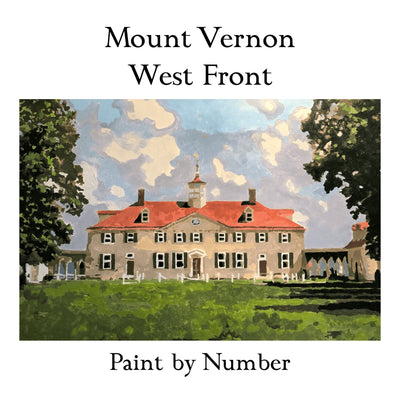 The George Washington's Mount Vernon Paint By Numbers - Paint By