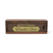 Wooden Dice Set - DESIGN MASTER ASSOCIATES - The Shops at Mount Vernon