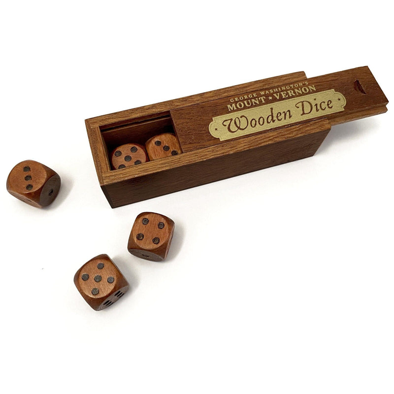 Wooden Dice Set - DESIGN MASTER ASSOCIATES - The Shops at Mount Vernon